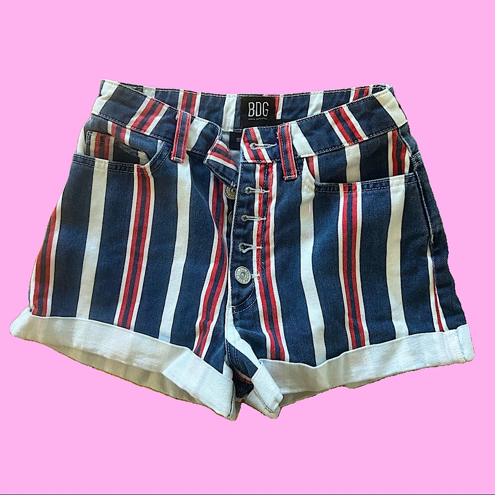 Urban outfitters mom jean denim shorts
